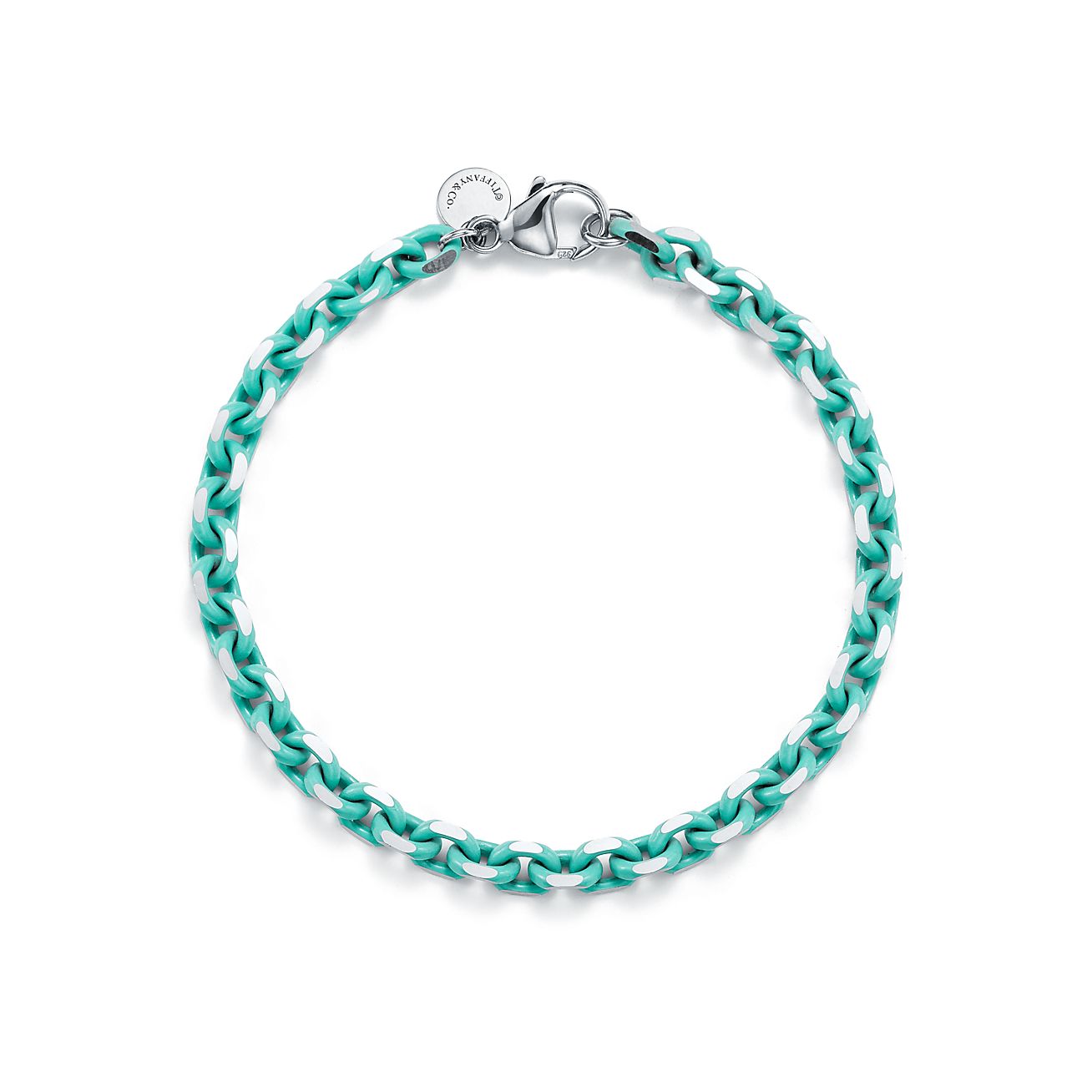 tiffany blue chain bracelet