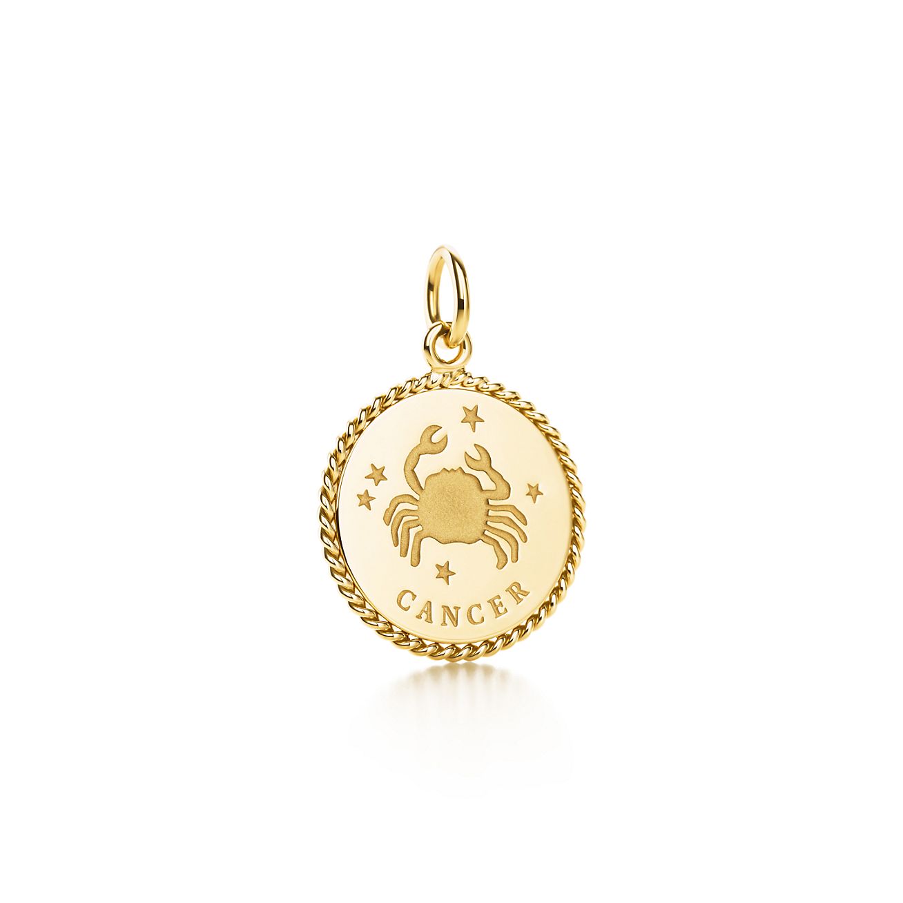 Zodiac charm in 18K gold. All signs 