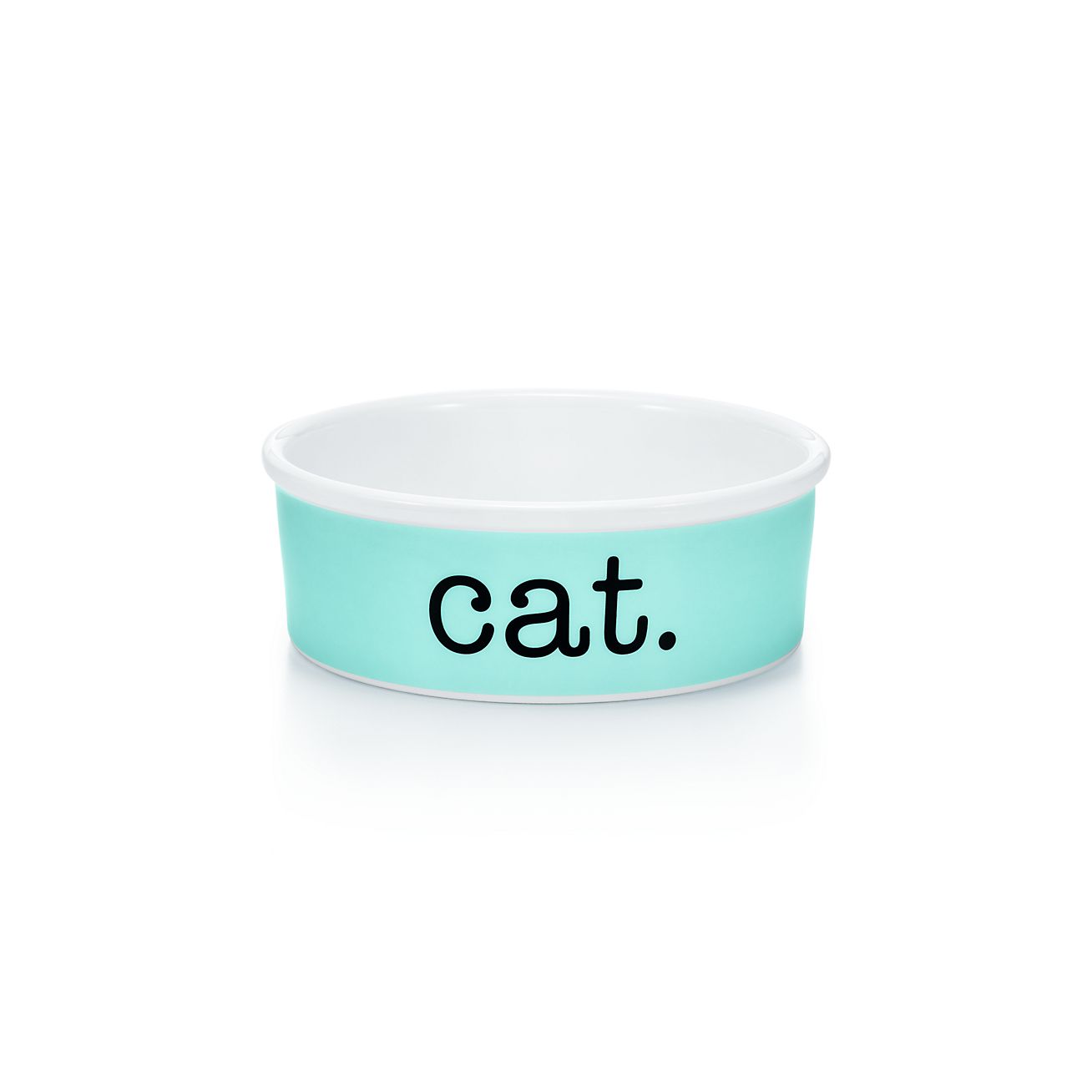 Cat bowl in bone china. | Tiffany & Co.