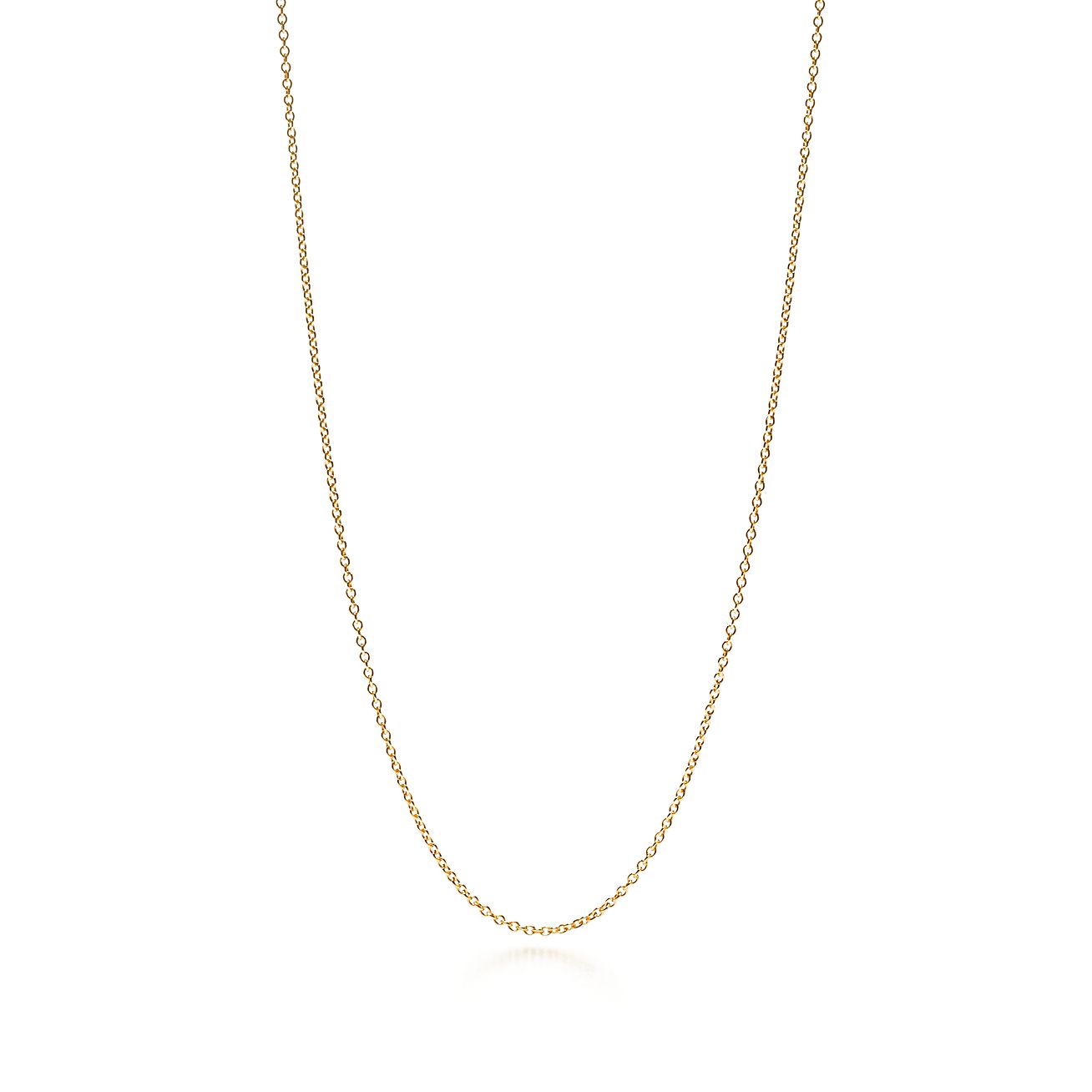 tiffany and co gold chain