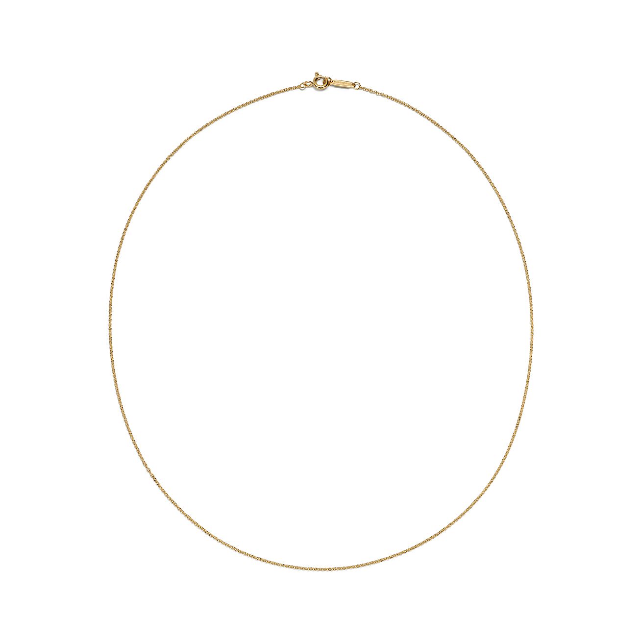 Chain Necklace in Yellow Gold, 18