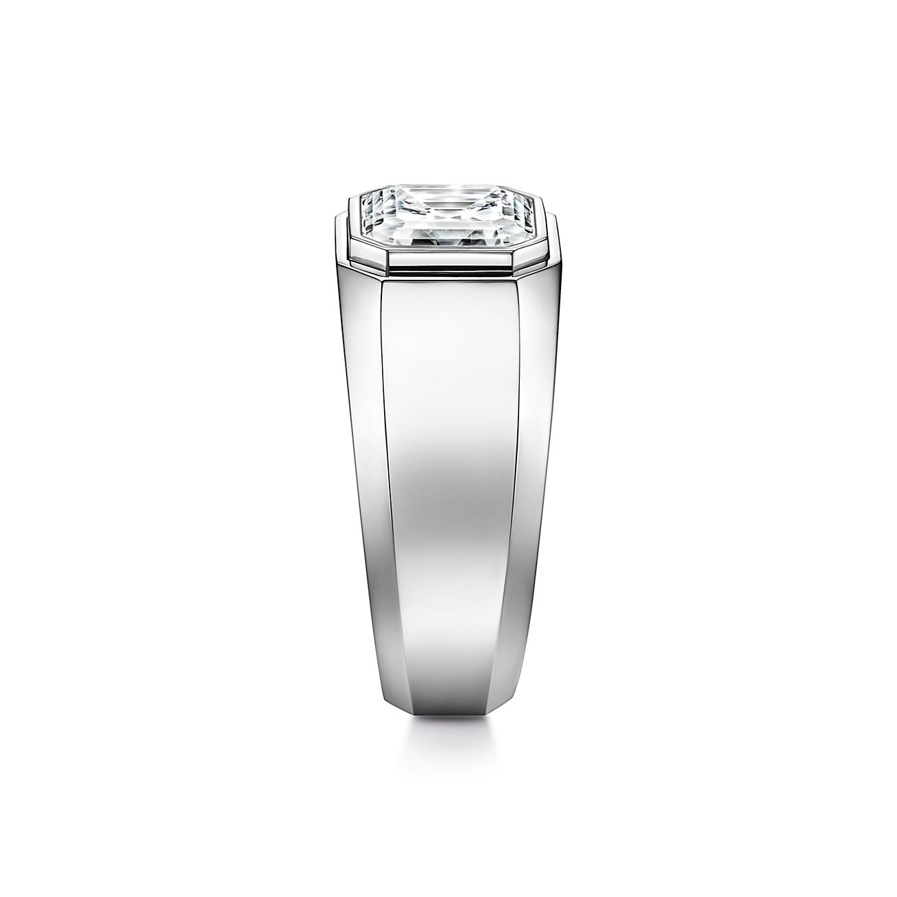 Anillo de compromiso para hombre Charles Tiffany Setting en