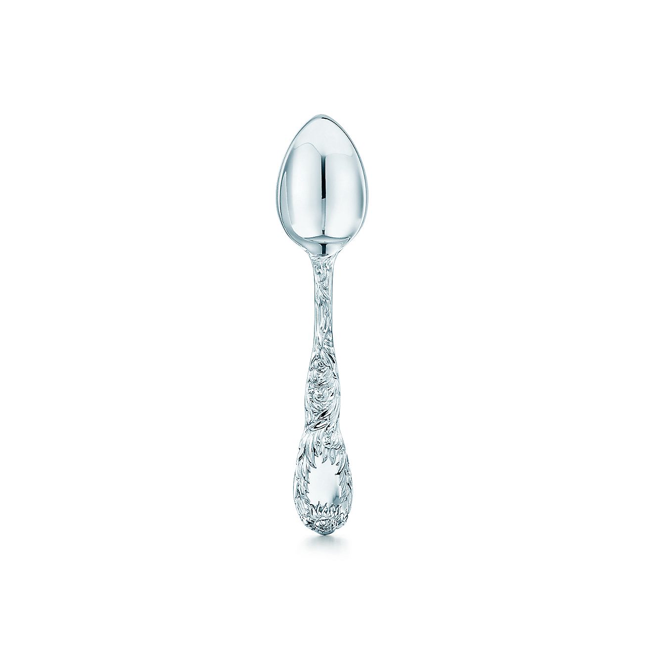 Chrysanthemum coffee spoon. | Tiffany & Co.