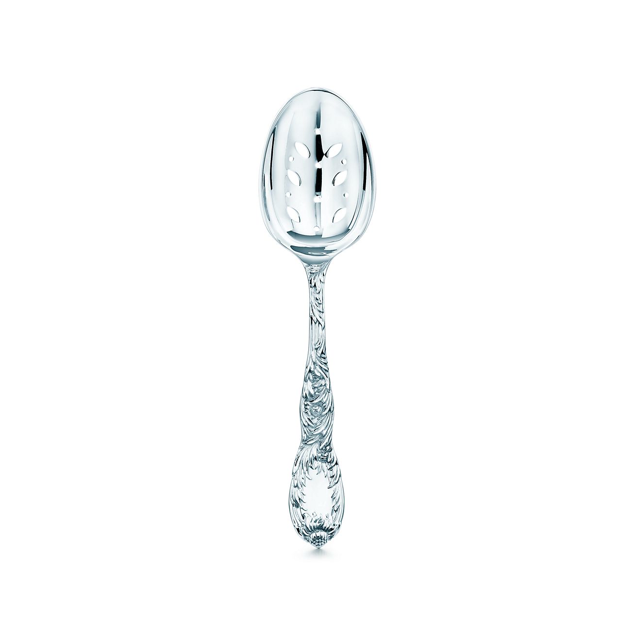 Chrysanthemum Pierced Vegetable Spoon
