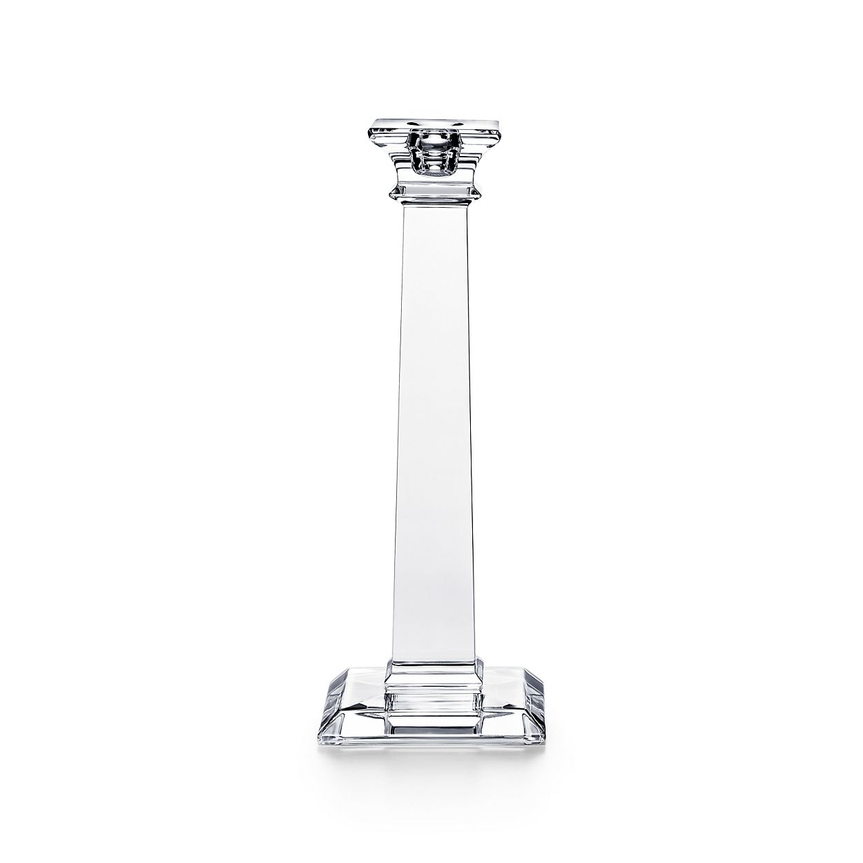 Classic Candlestick In Lead Crystal Tiffany Co
