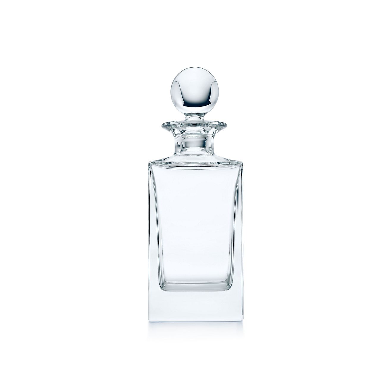 Classic square decanter in crystal 
