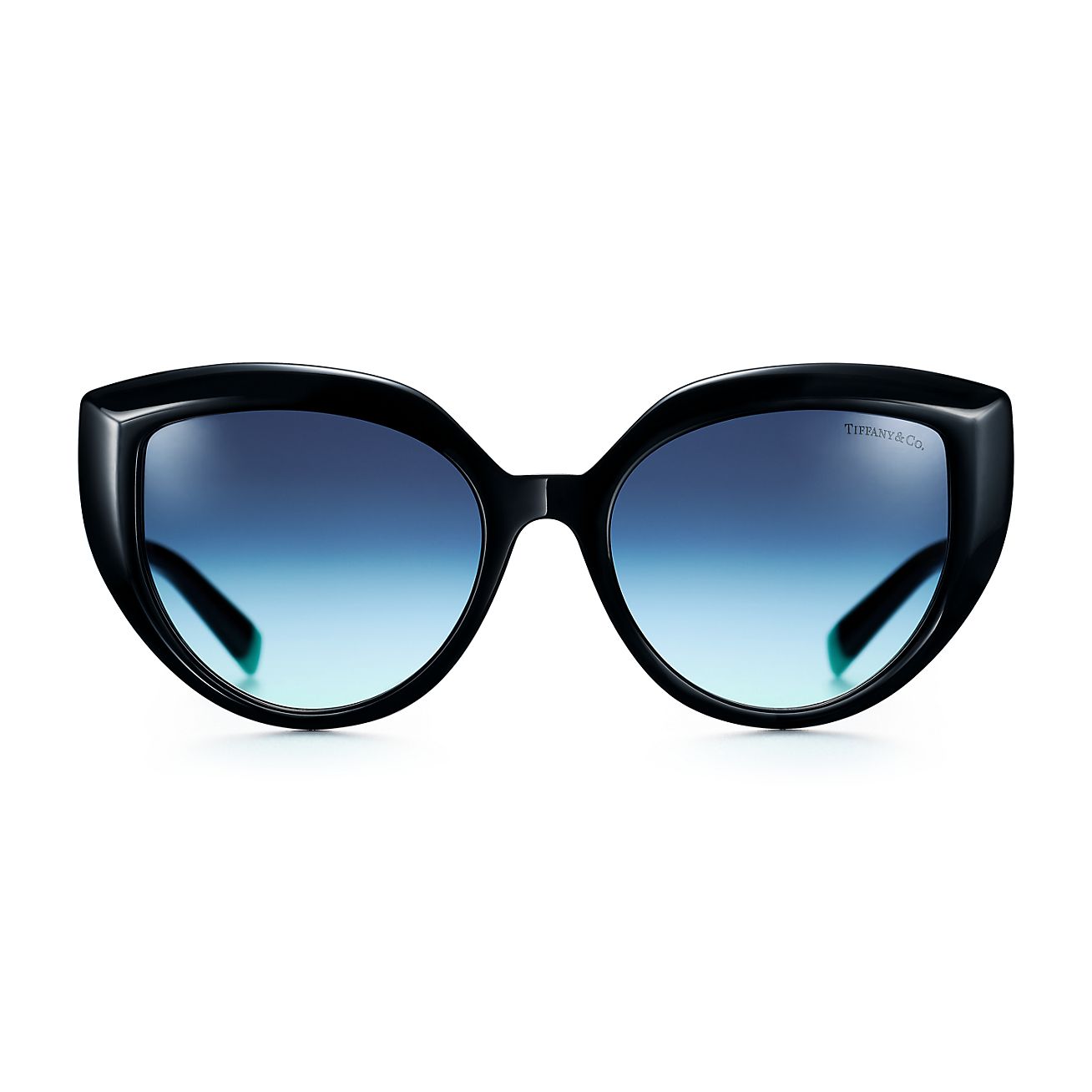 Occhiali da sole Cat Eye in acetato nero. Collezione Tiffany T. | Tiffany \u0026  Co.