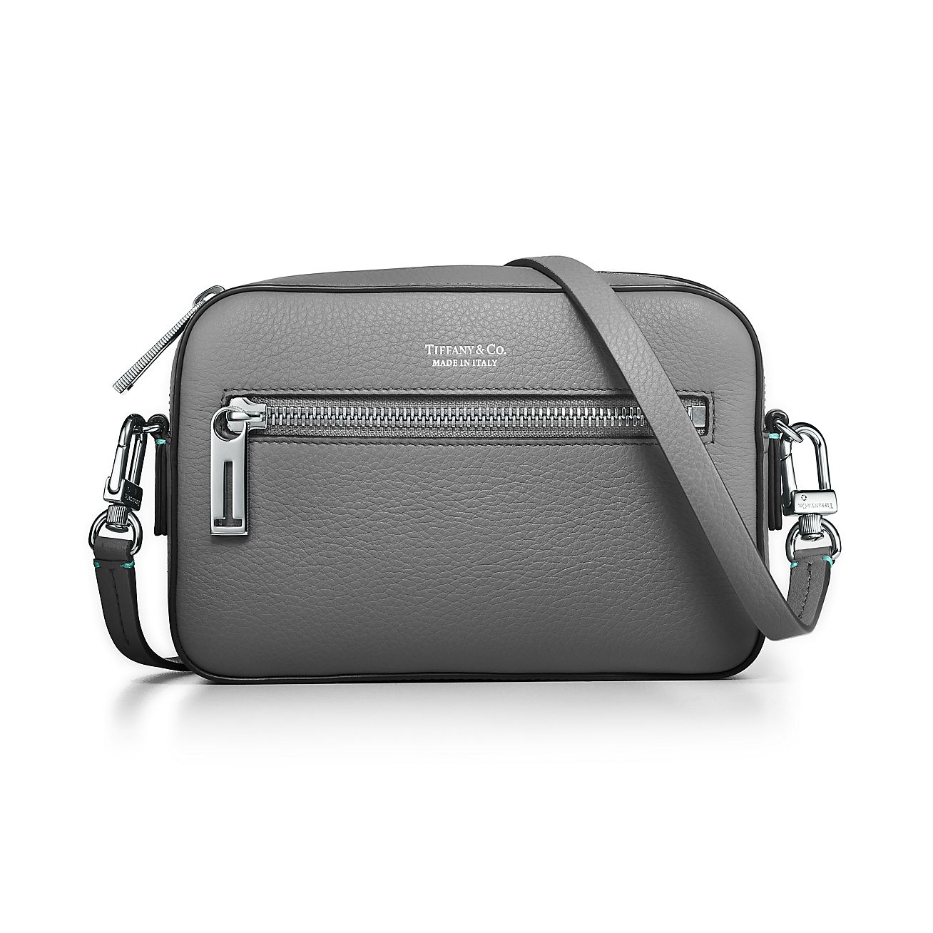 grey cross body bag