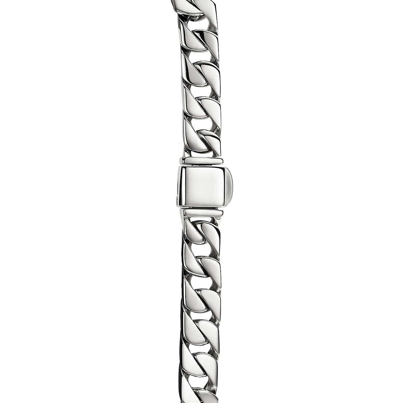 Sterling Silver Men's Curb Bracelet