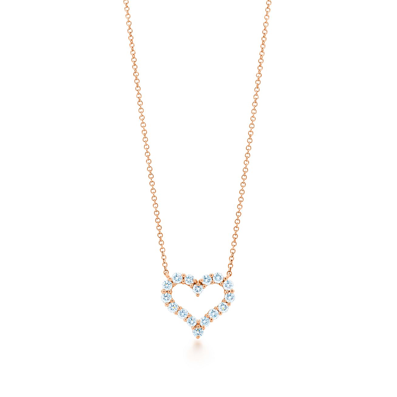 Platinum Diamonds Heart Pendant for Women JL PT P 1273