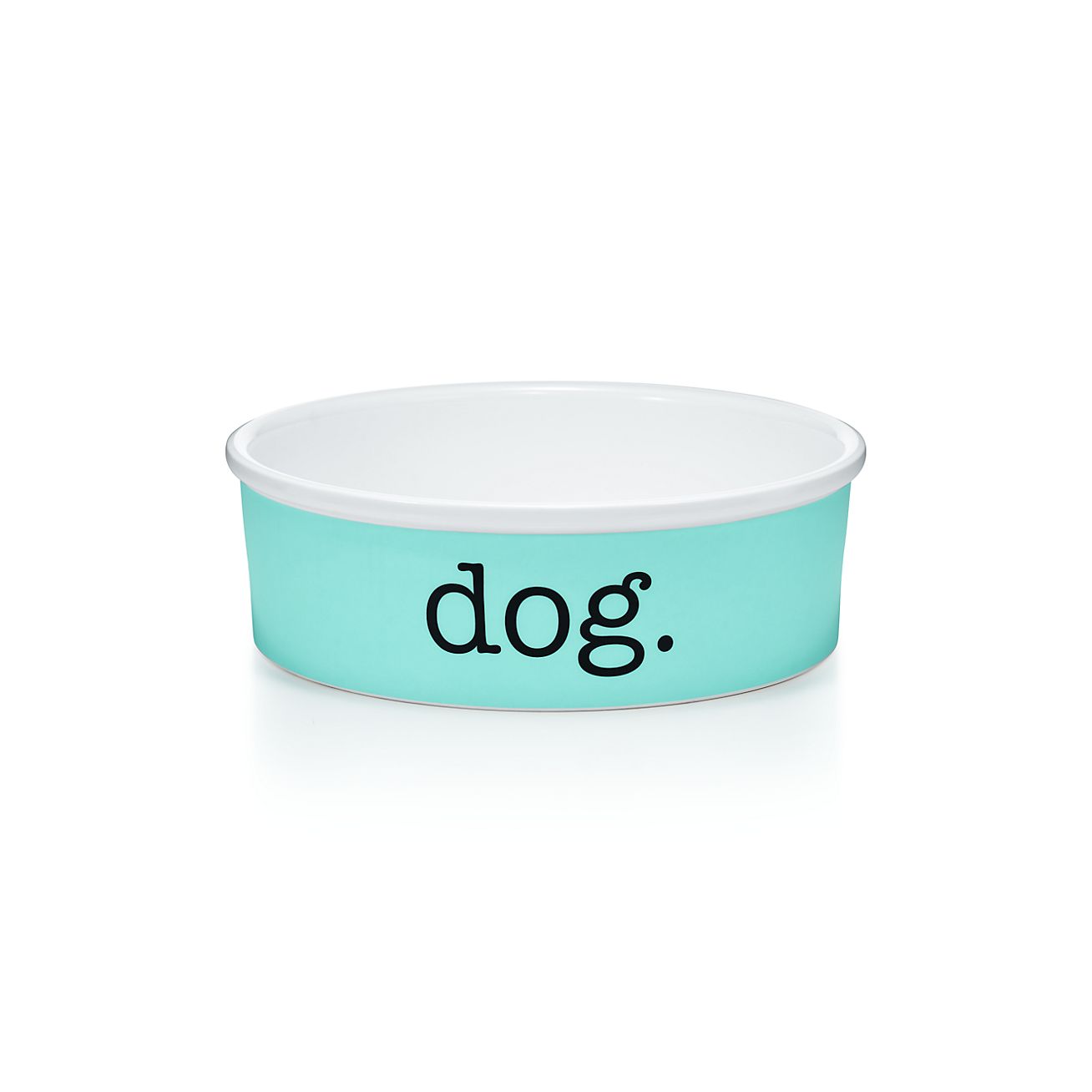 teal dog bowls