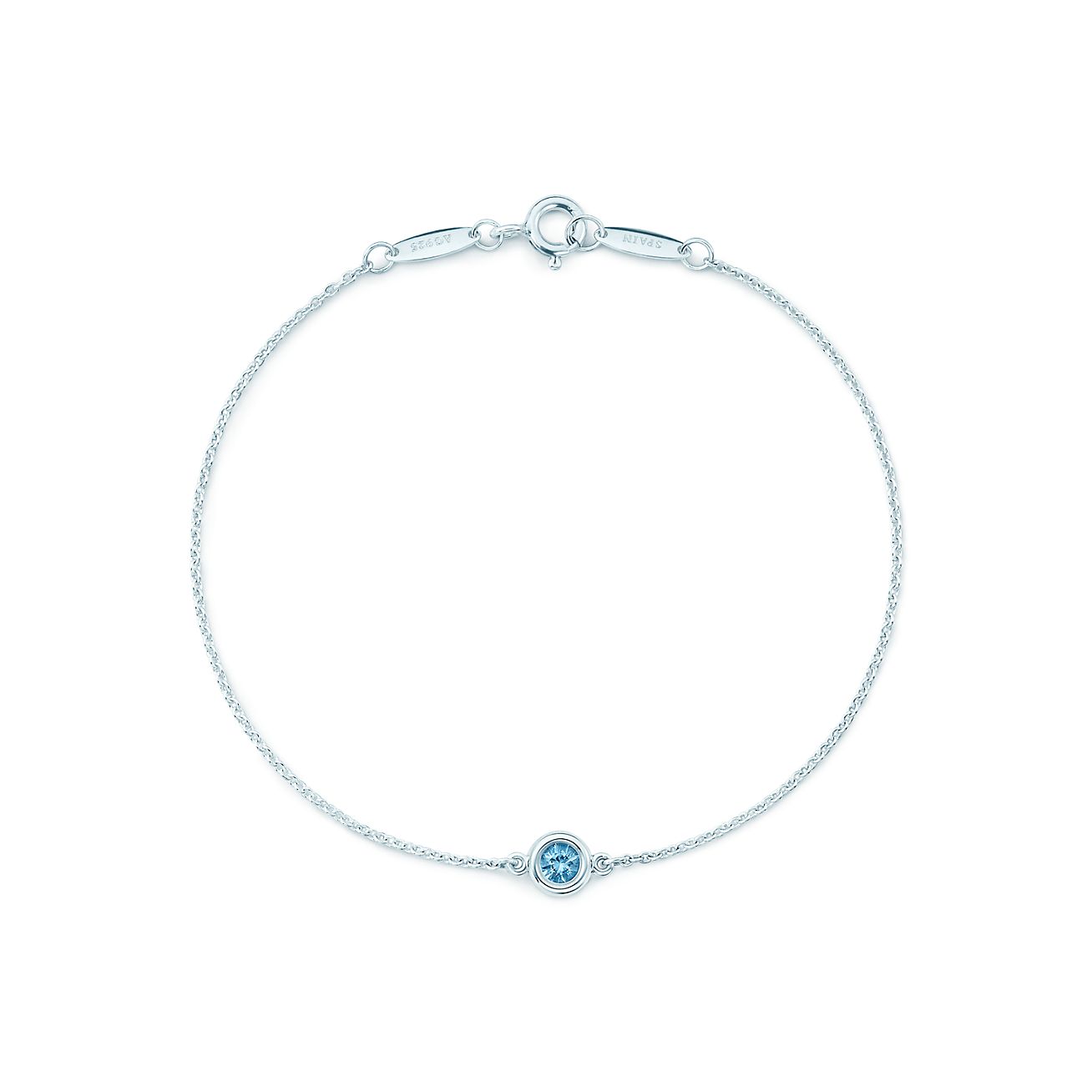 tiffany aquamarine bracelet