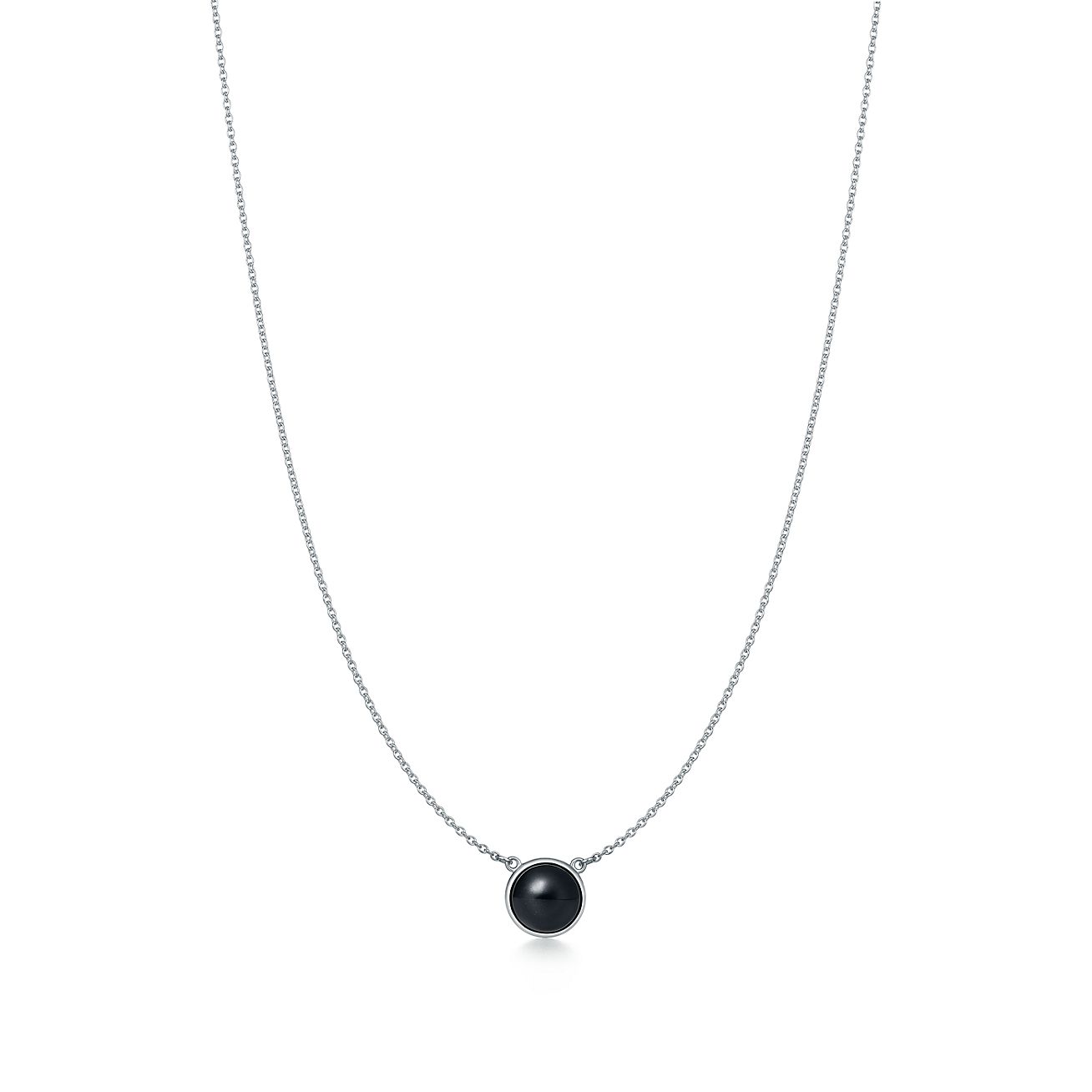 black tiffany necklace