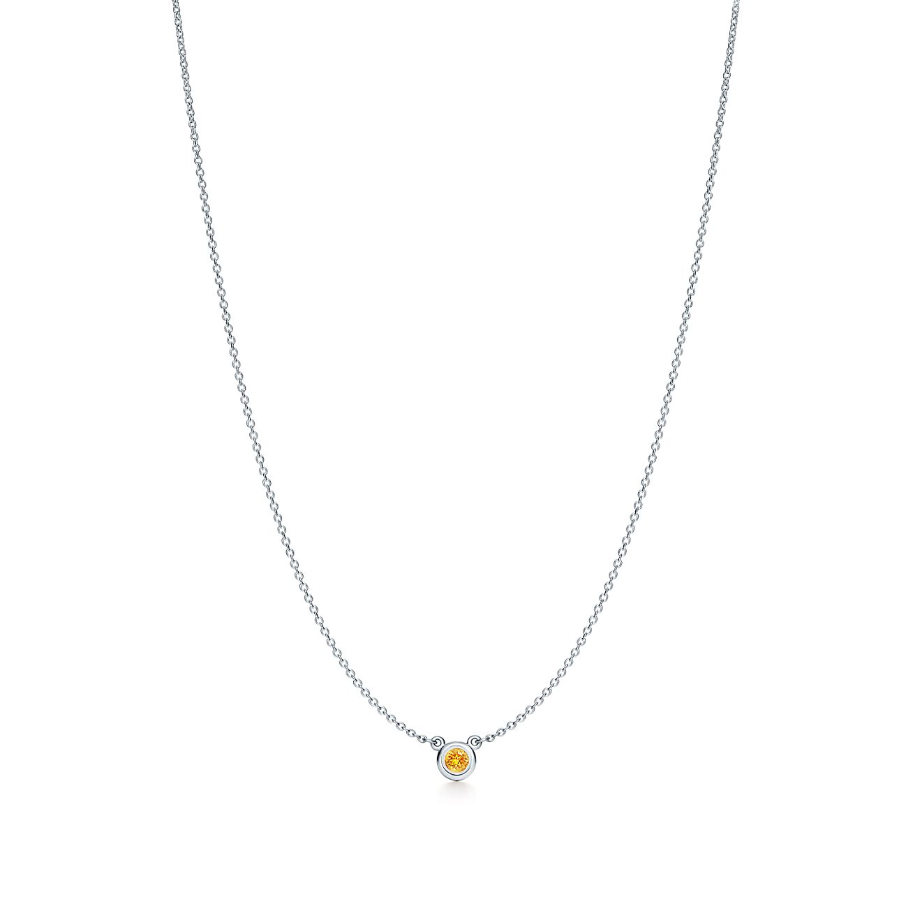 tiffany citrine necklace