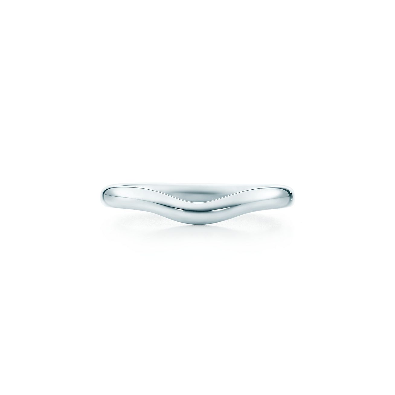 Elsa Peretti® curved band ring in 