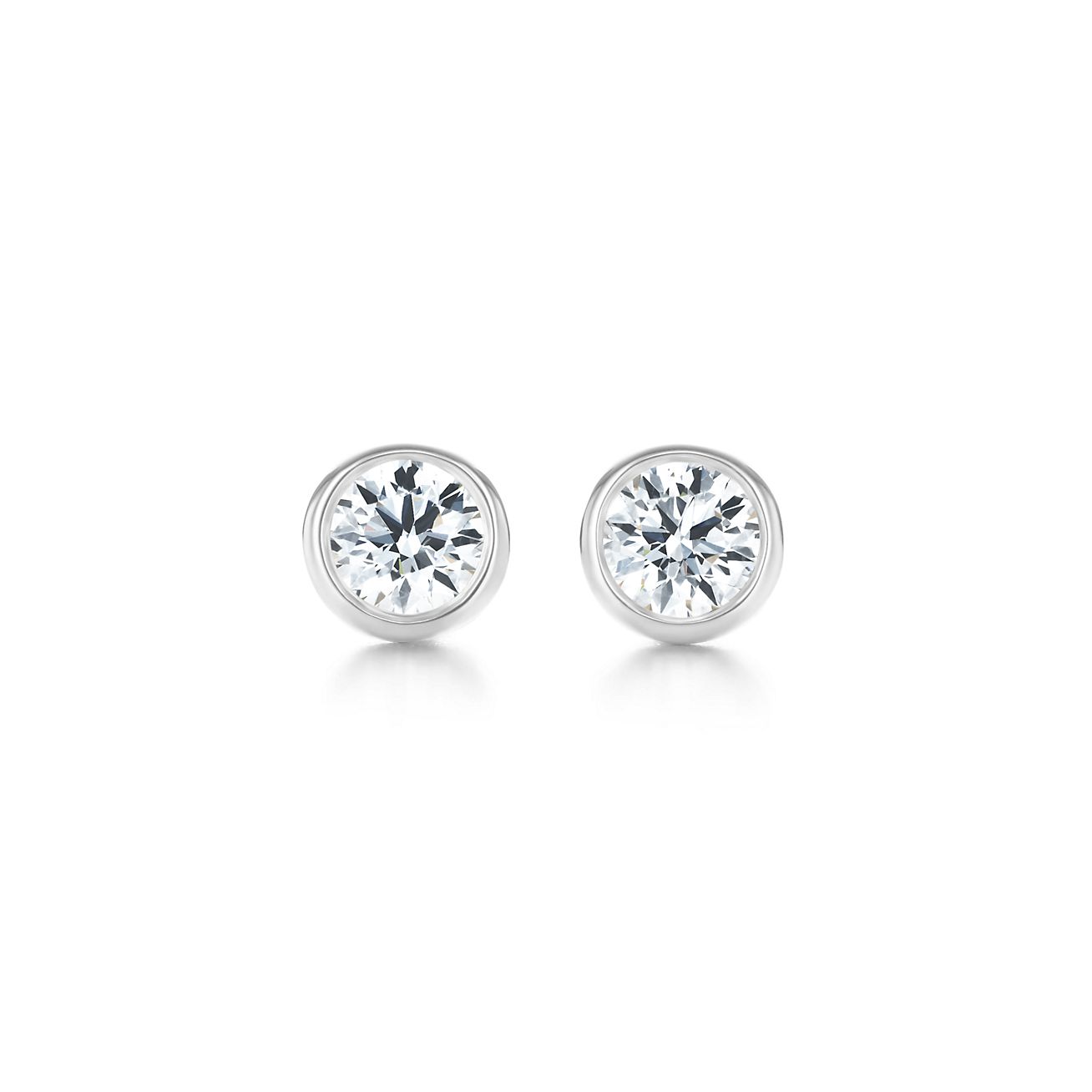 elsa peretti diamond stud earrings