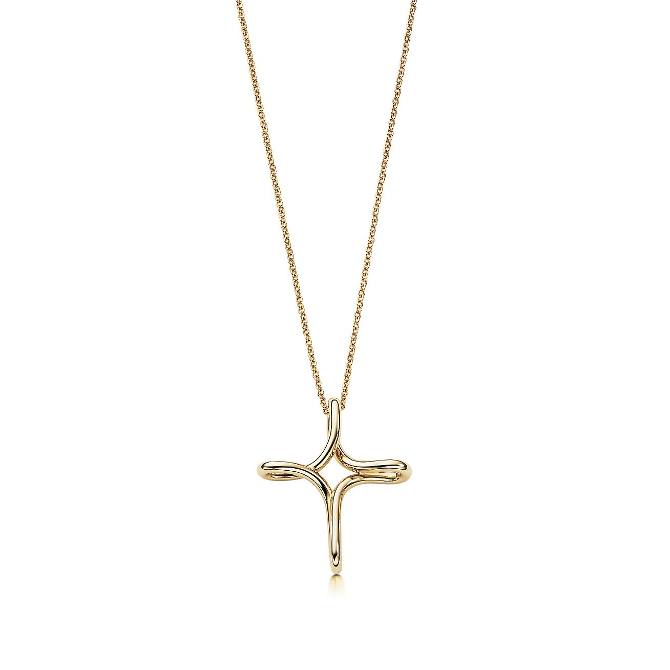 cross necklace from tiffany's