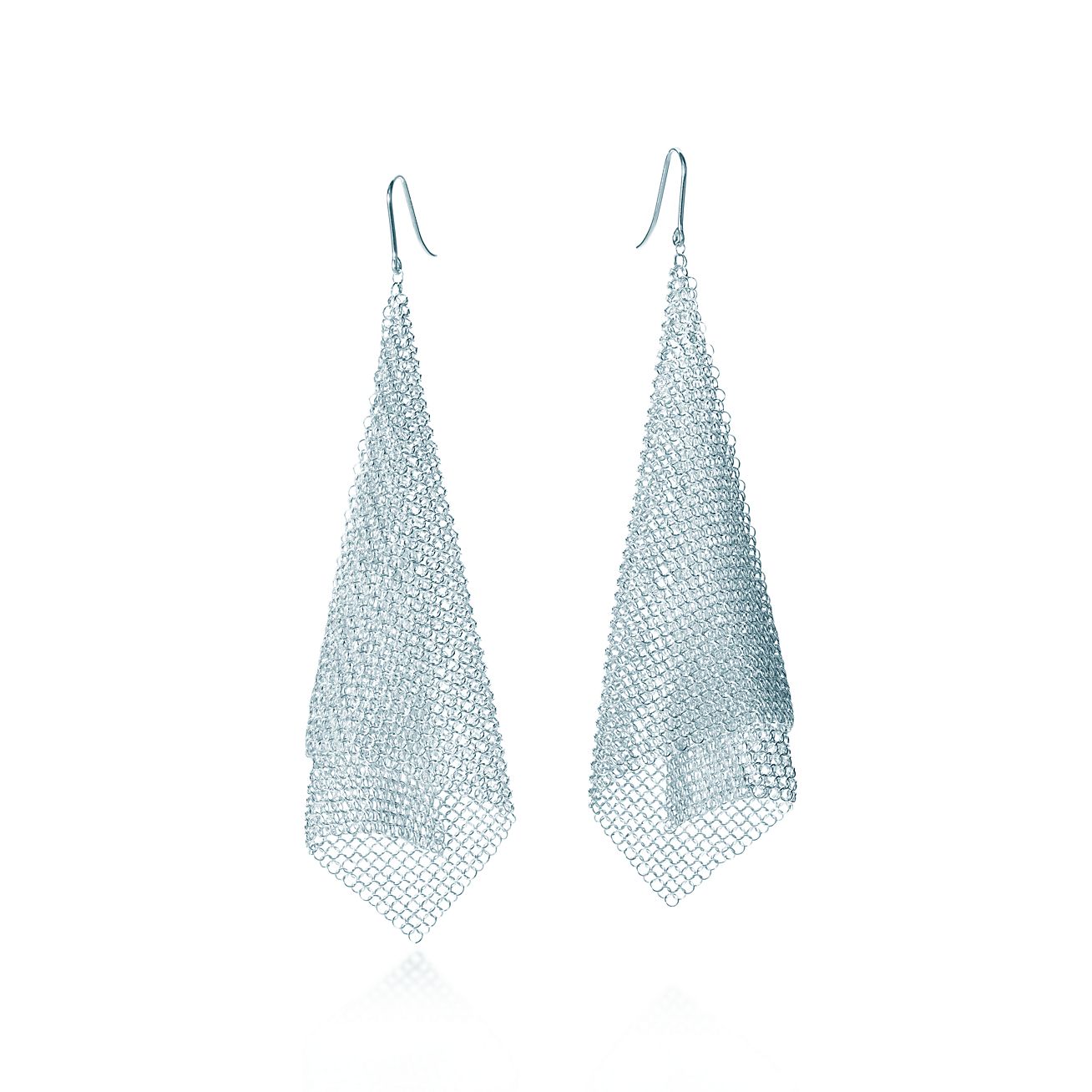 tiffany elsa peretti mesh earrings