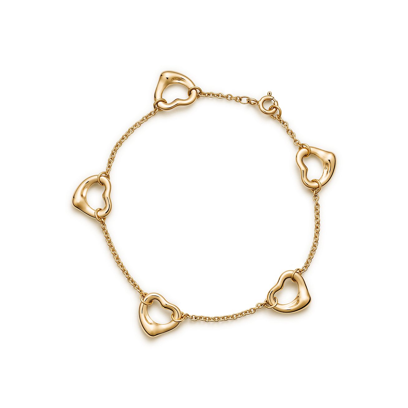 tiffany elsa peretti open heart bracelet