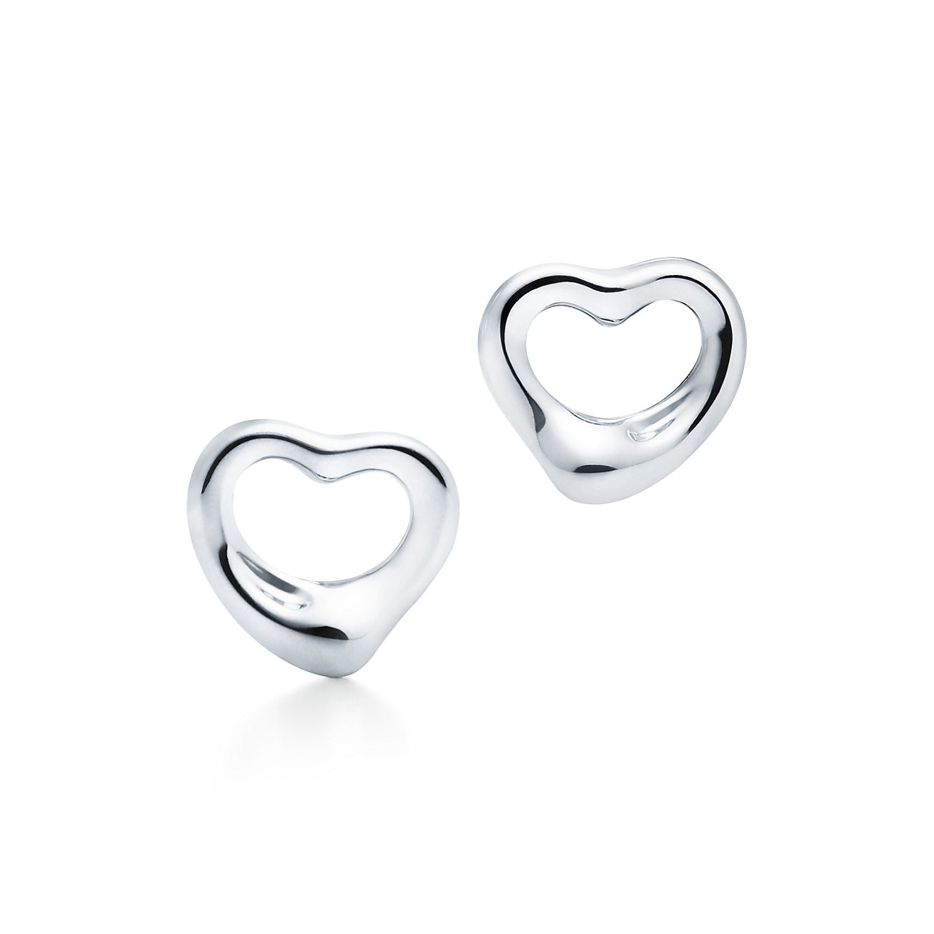 tiffany silver stud earrings