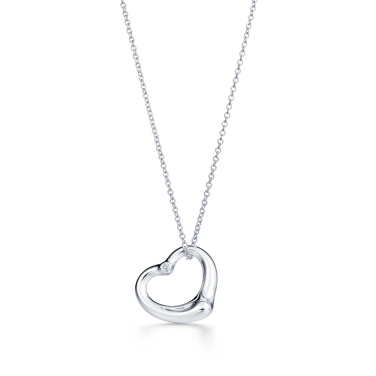 open heart pendant tiffany and co