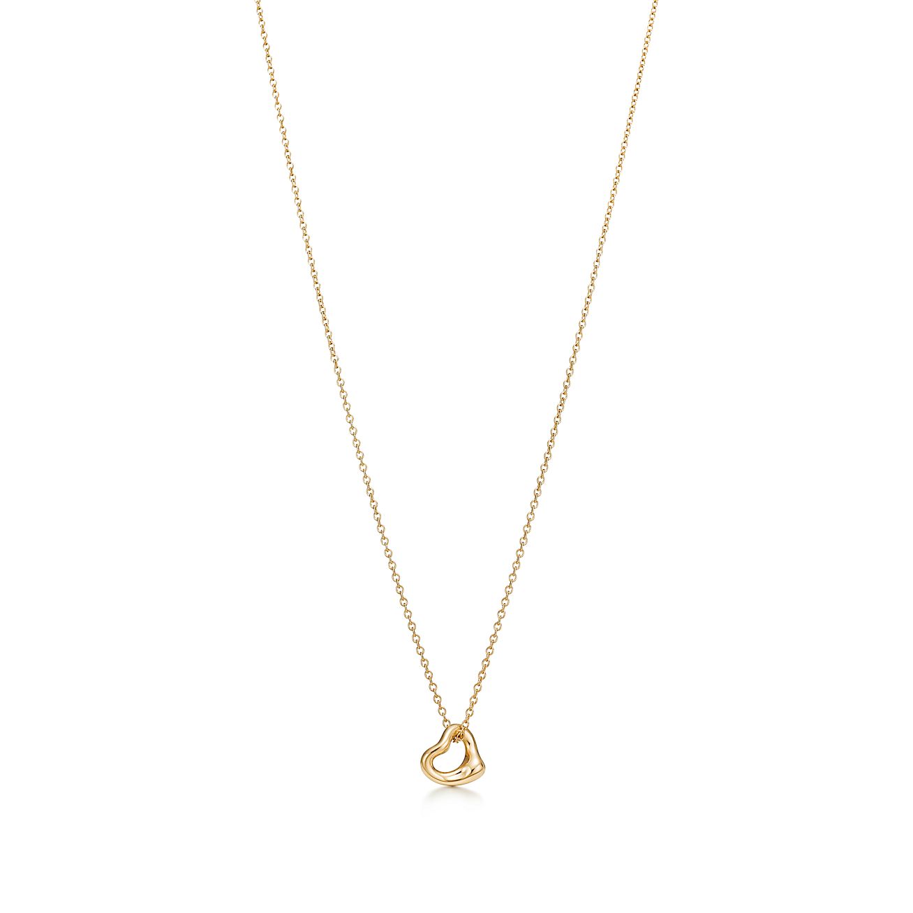 tiffany and co gold pendant