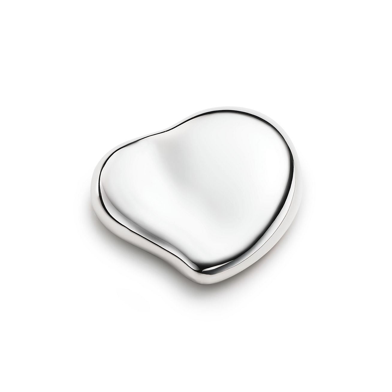 tiffany heart paperweight