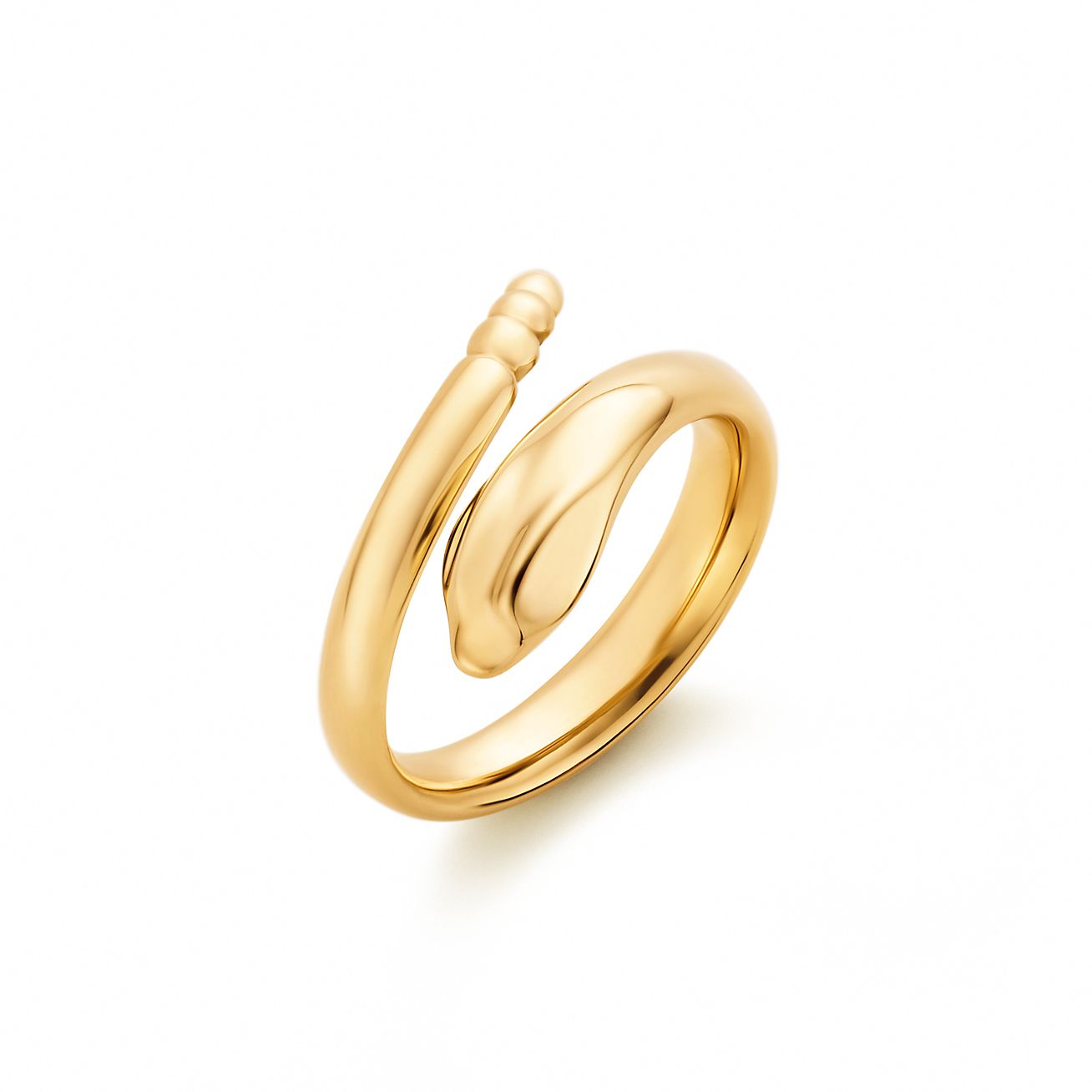 Elsa Peretti® Snake ring in 18k gold 