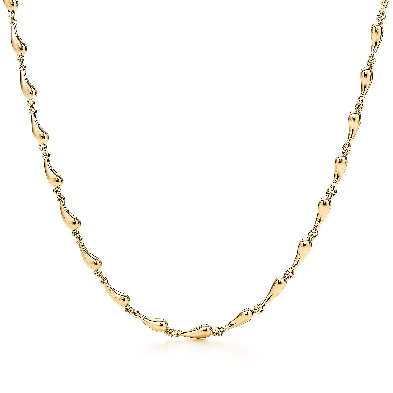 Elsa Peretti™ Teardrop necklace in 18k 