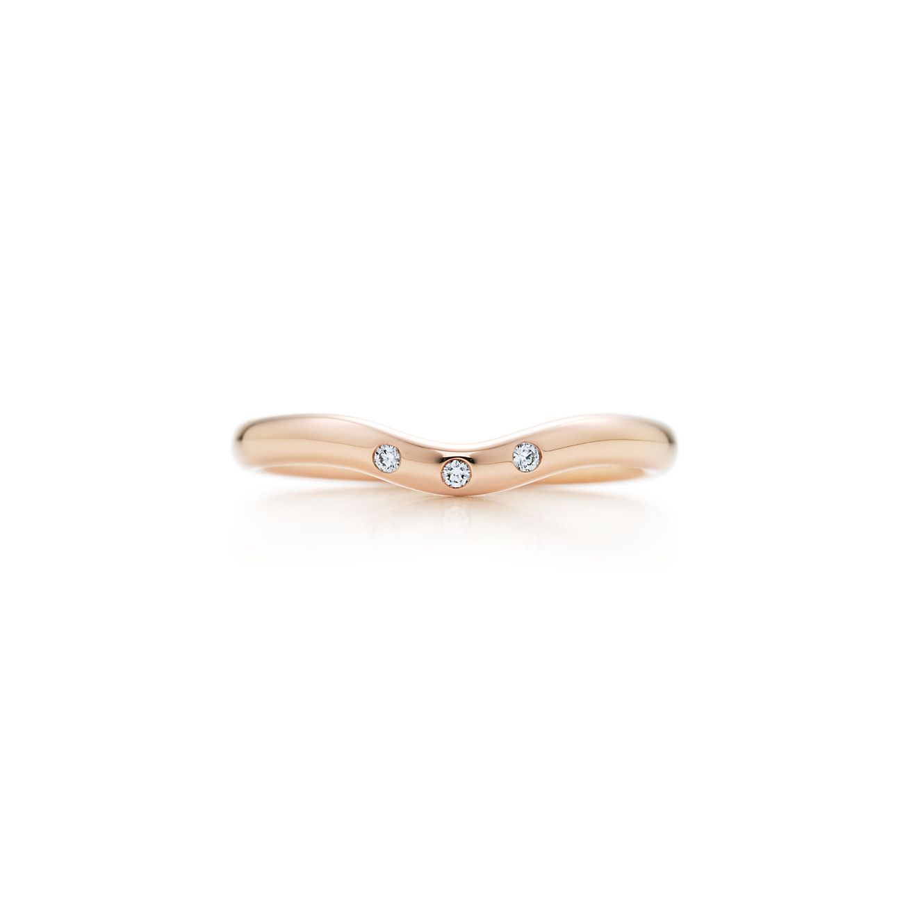 Elsa Peretti® wedding band ring with 