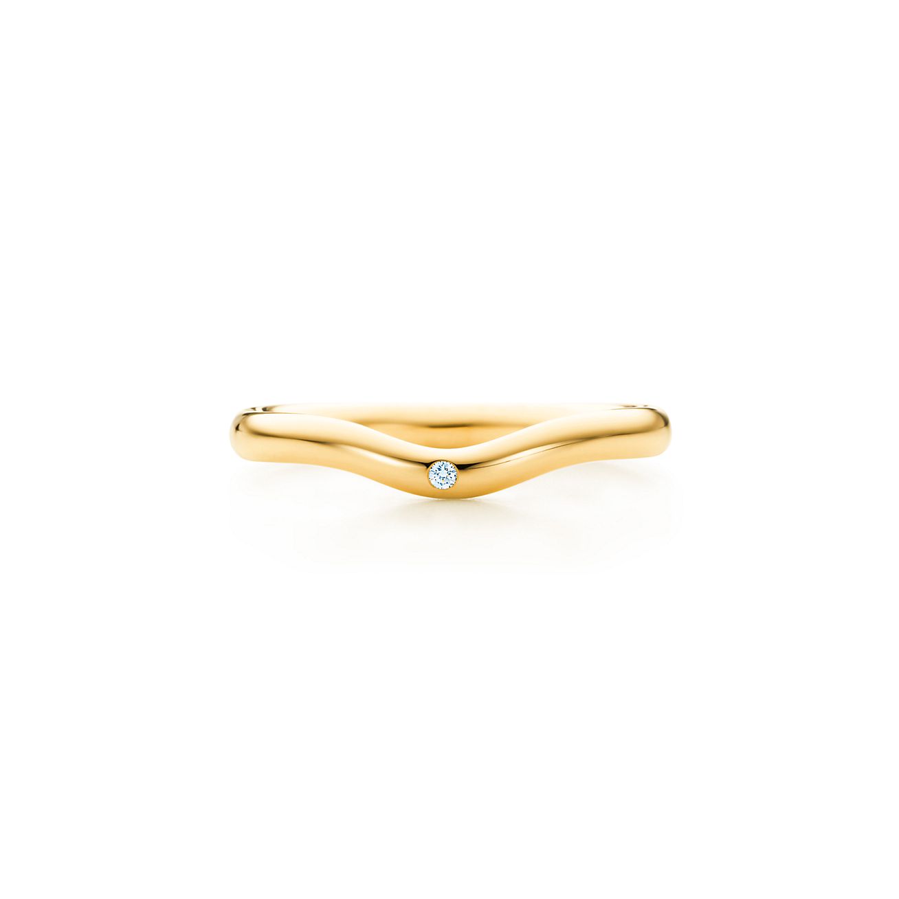 Elsa Peretti® wedding band ring with a 