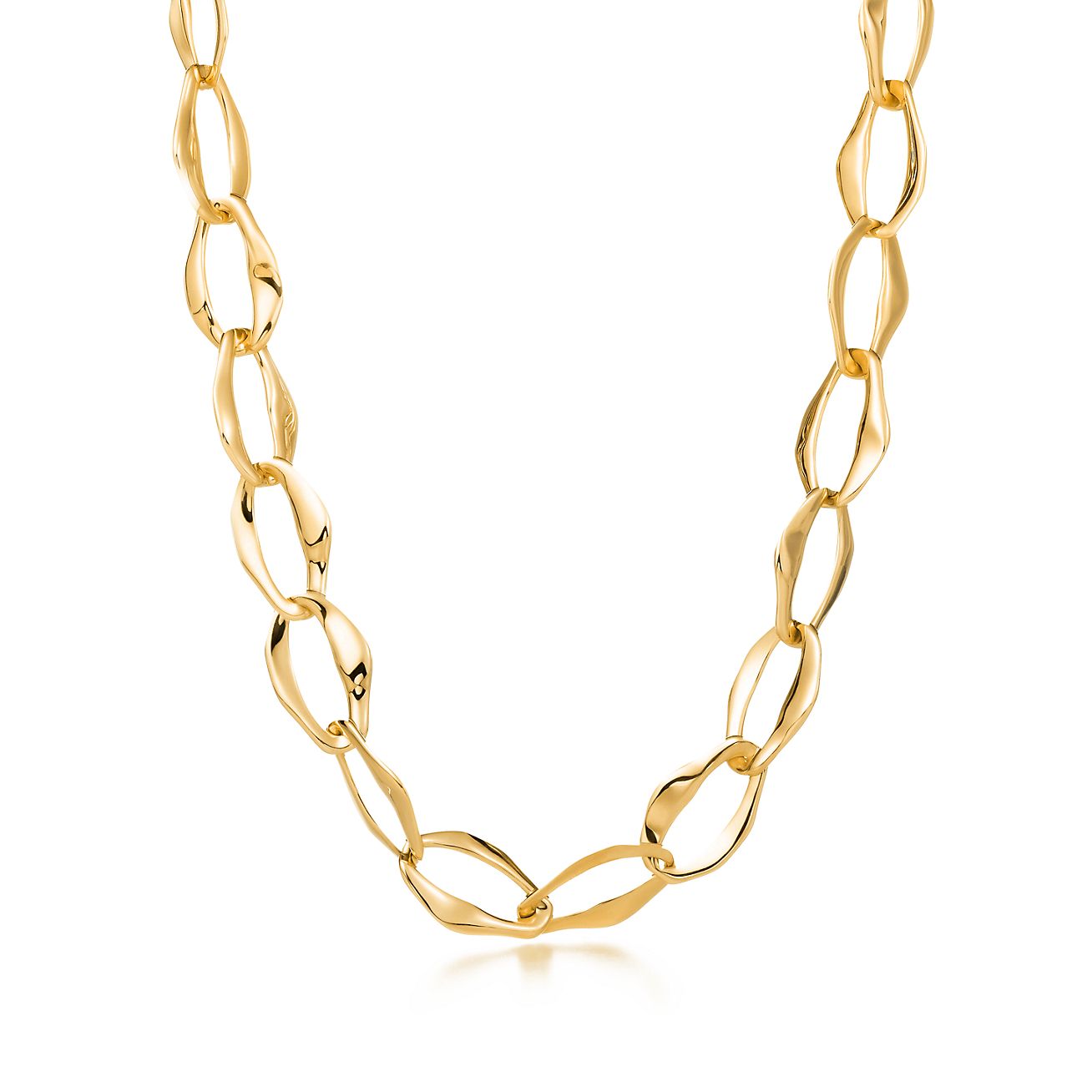 tiffany gold toggle necklace