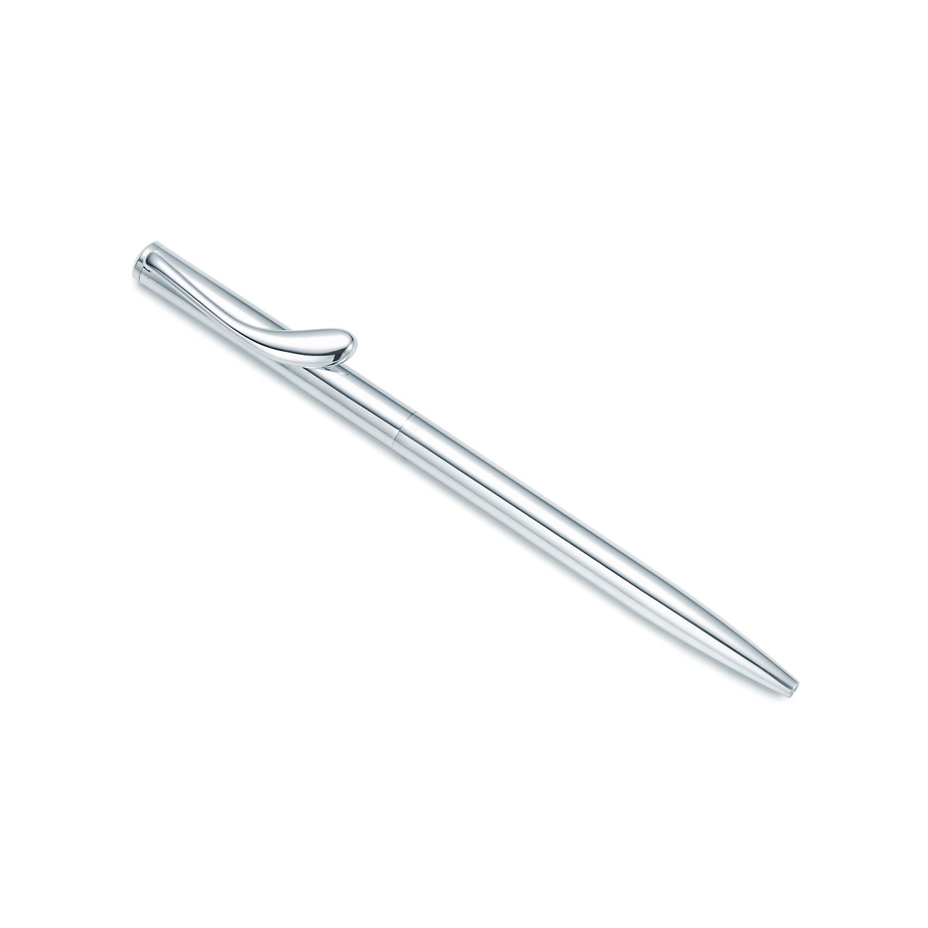 Elsa Peretti® retractable ballpoint pen in sterling silver. | Tiffany & Co.
