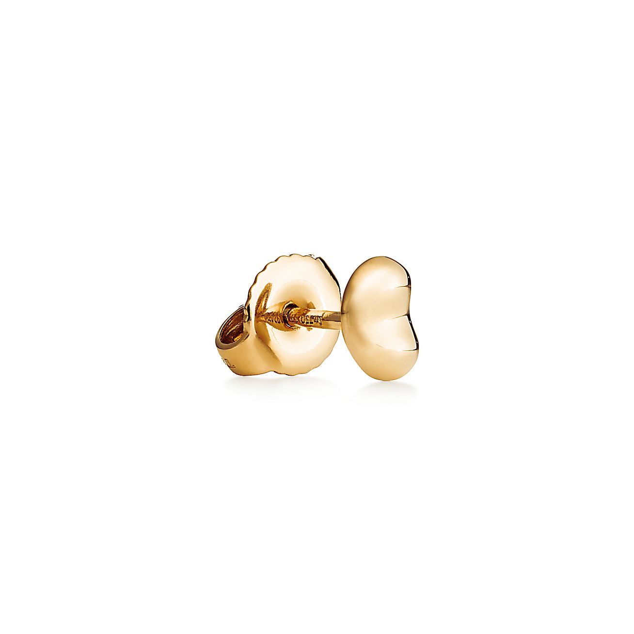 Elsa Peretti® Bean® design Earrings in Yellow Gold, 9 mm - Alternate shot 1