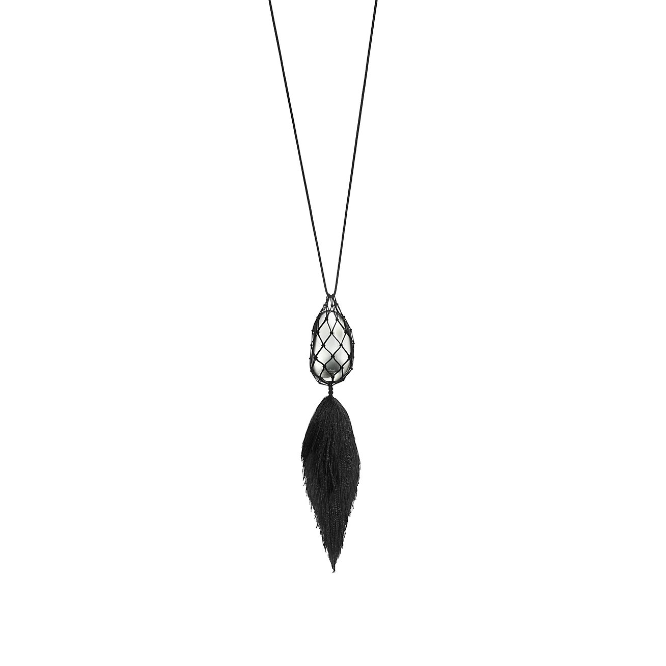 Elsa Peretti® Bean® design Pendant in Sterling Silver | Tiffany & Co.