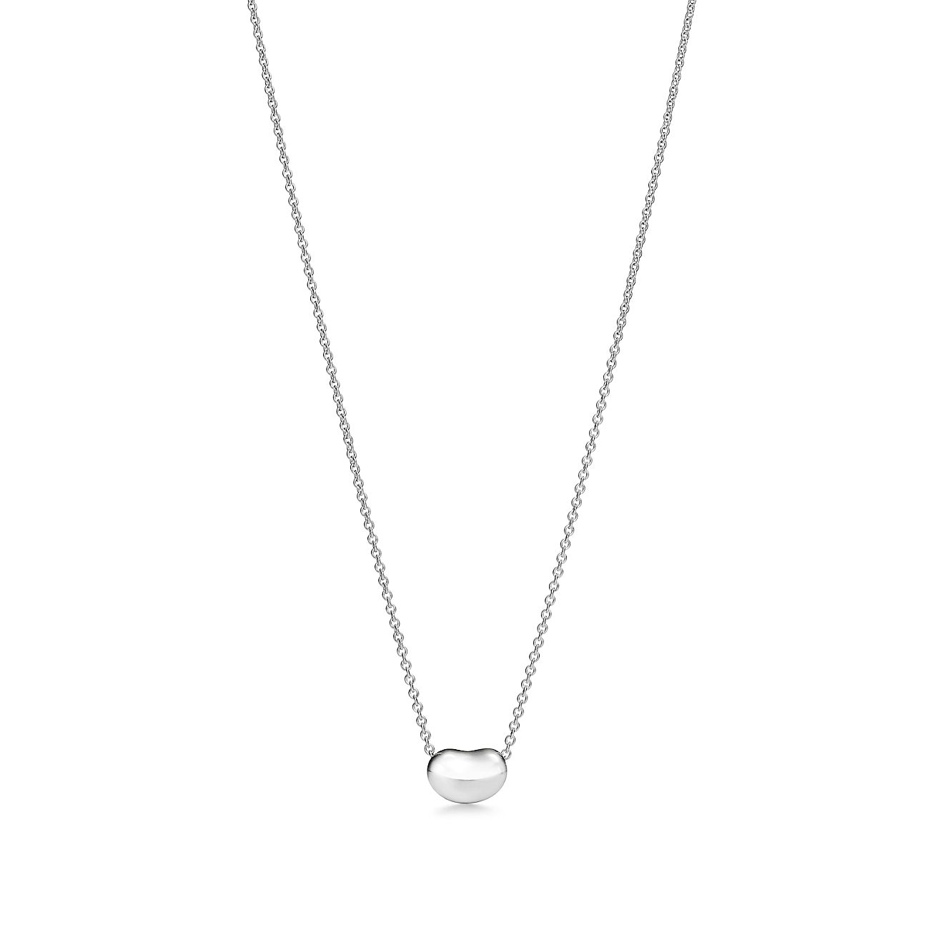 Elsa PerettiÂ® BeanÂ® design Pendant in Sterling Silver, 9 mm | Tiffany & Co.