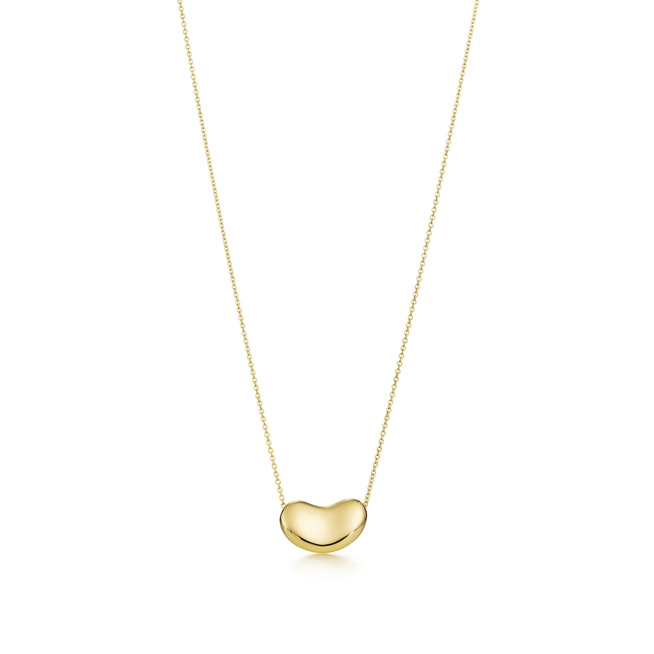 tiffany and co gold necklace