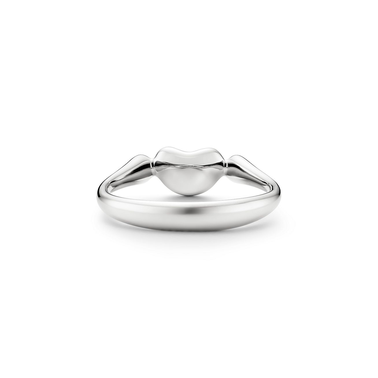 Elsa Peretti™ Bean design Ring in Sterling Silver, Mini | Tiffany 