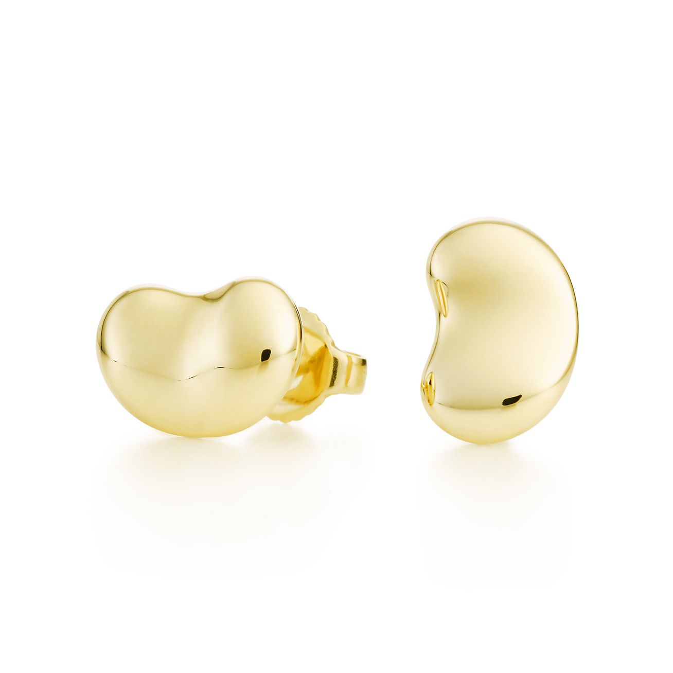 Elsa Peretti Bean Earrings In 18k Gold Tiffany Co Elsa Peretti Bean Earrings