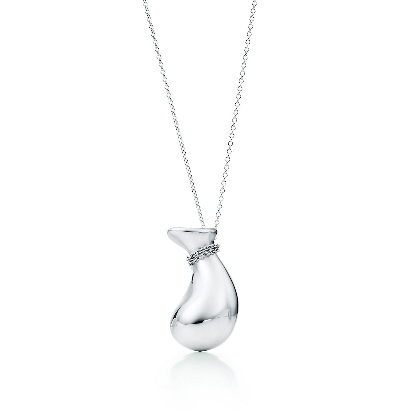 Elegant Tiffany & Co. Elsa Peretti Small Jug Necklace