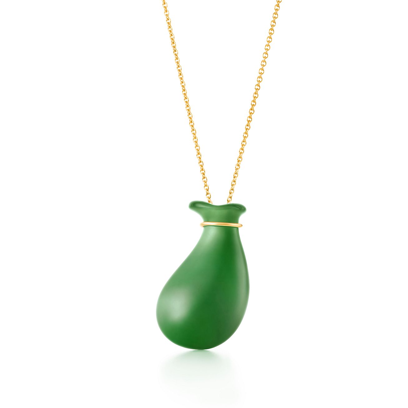 tiffany green necklace