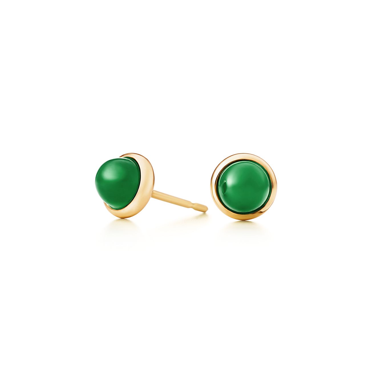 Elsa Peretti® Cabochon earrings in 18k 