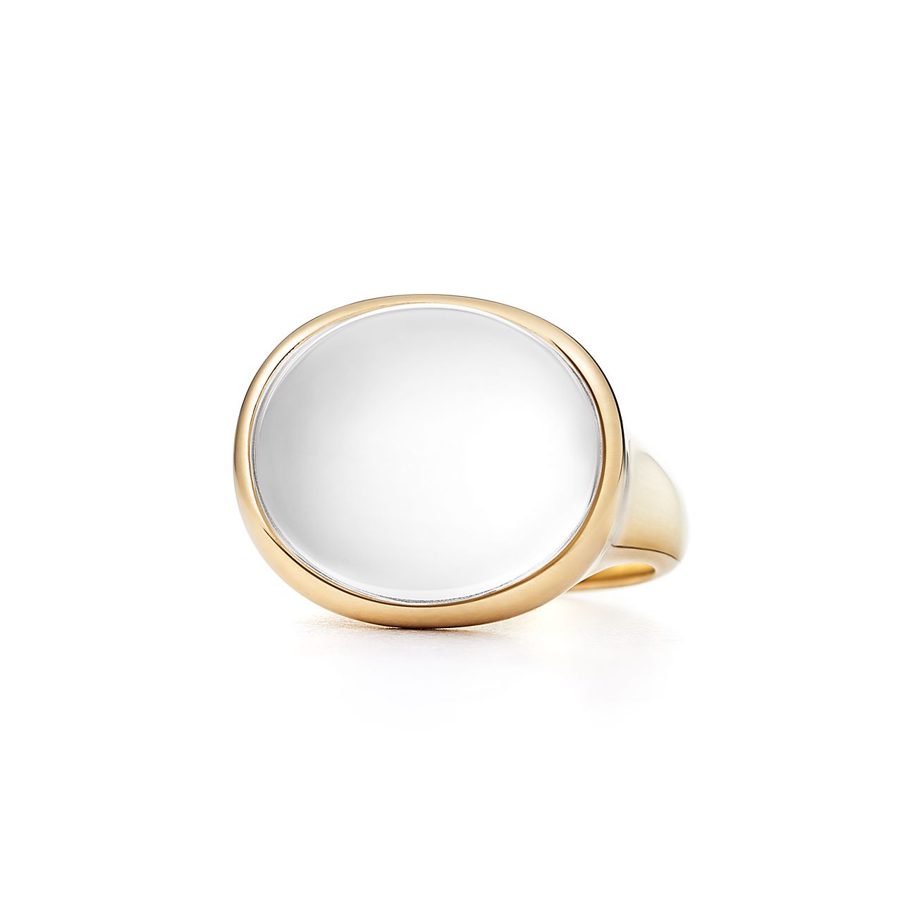 Elsa Peretti® Cabochon ring in 18k gold 