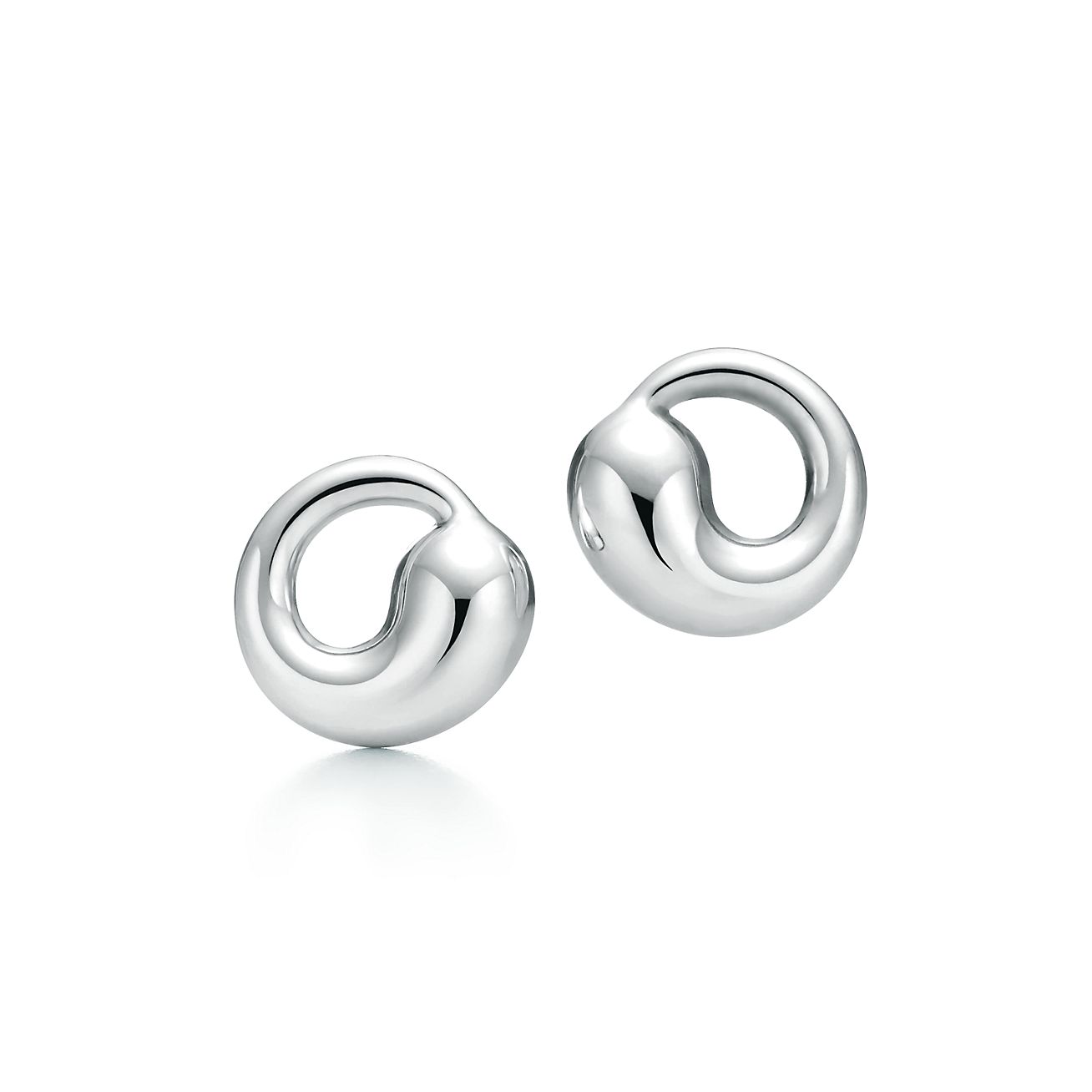 Tiffany and co hot sale circle earrings