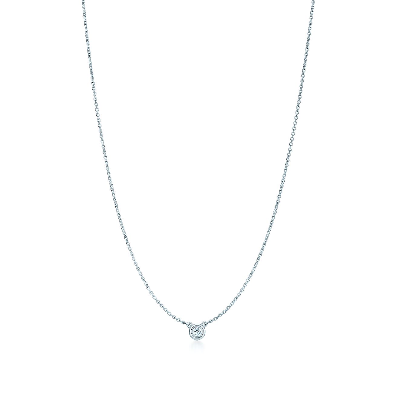 Colgante un único Diamonds the Yard® de Elsa Peretti® en plata | Tiffany & Co.