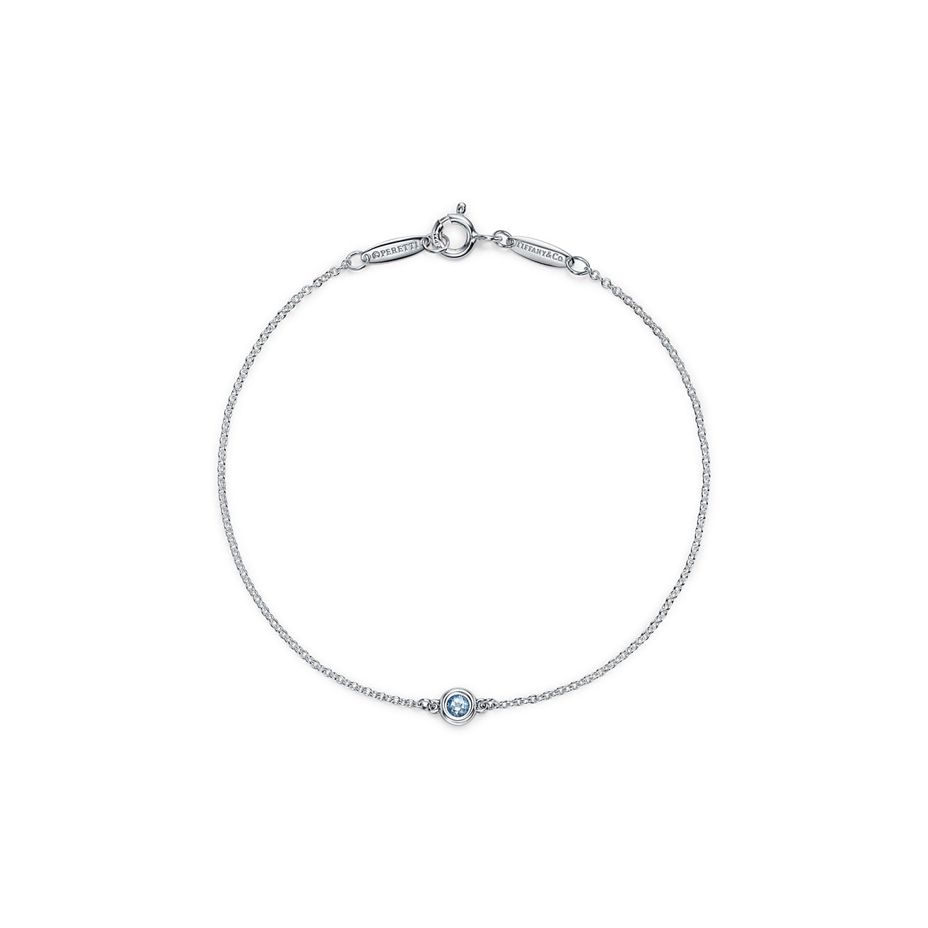 tiffany mini heart bead bracelet