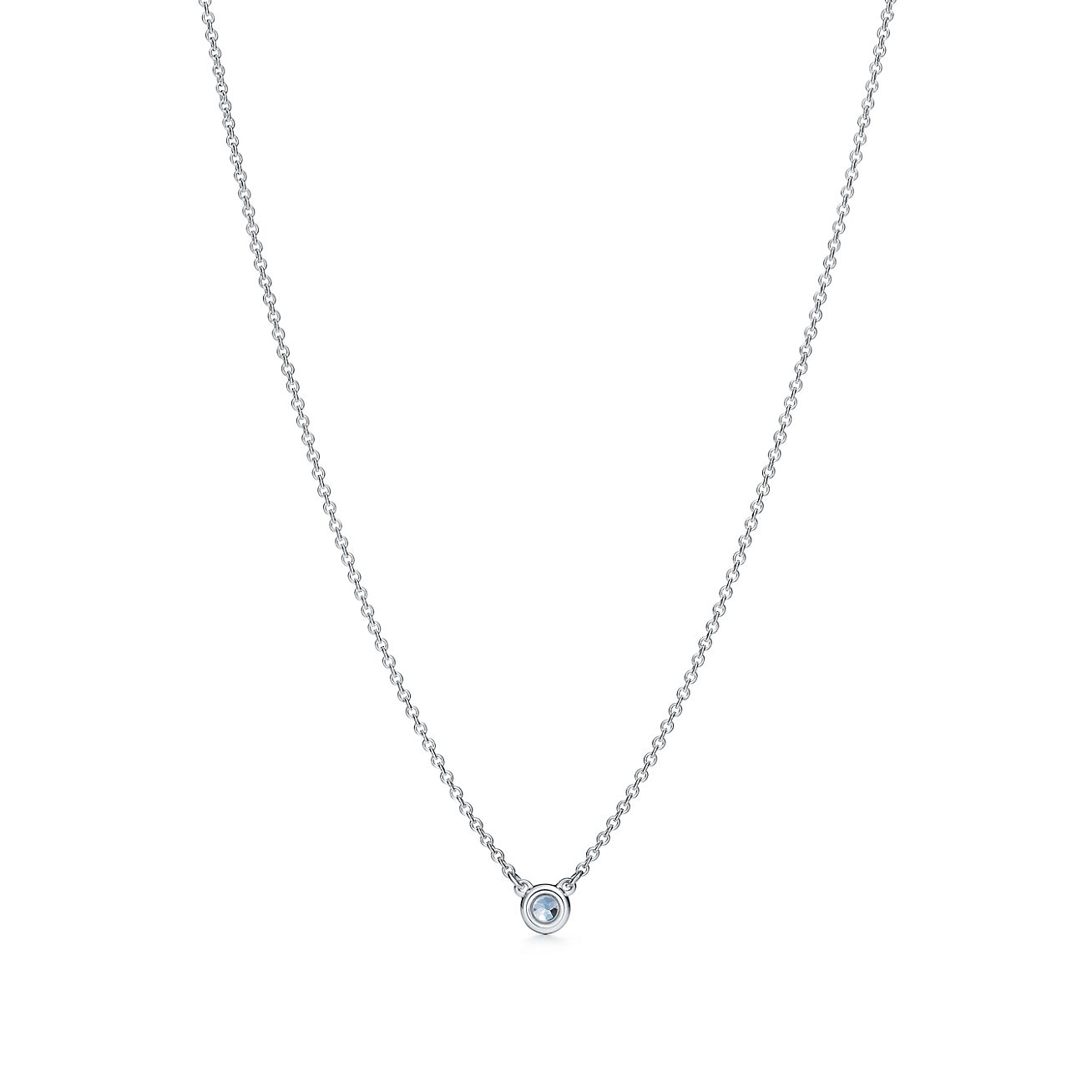 aquamarine chain necklace