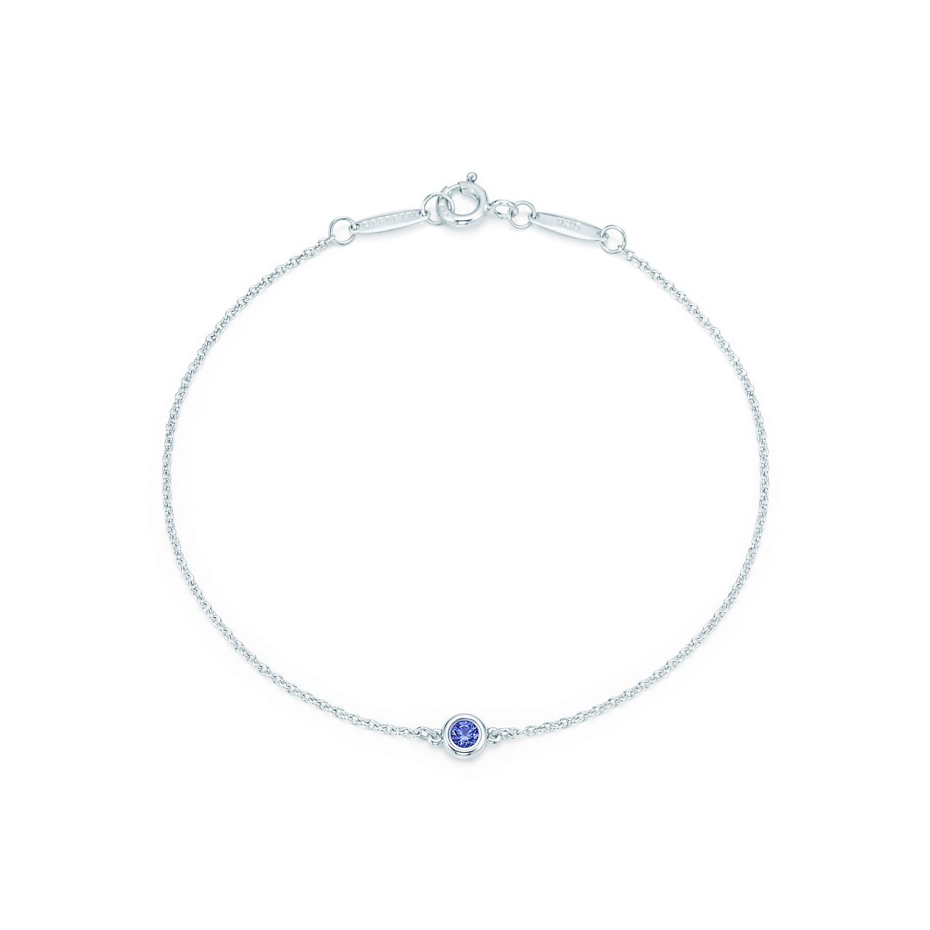 Sterling Silver and Tanzanite Bracelet 