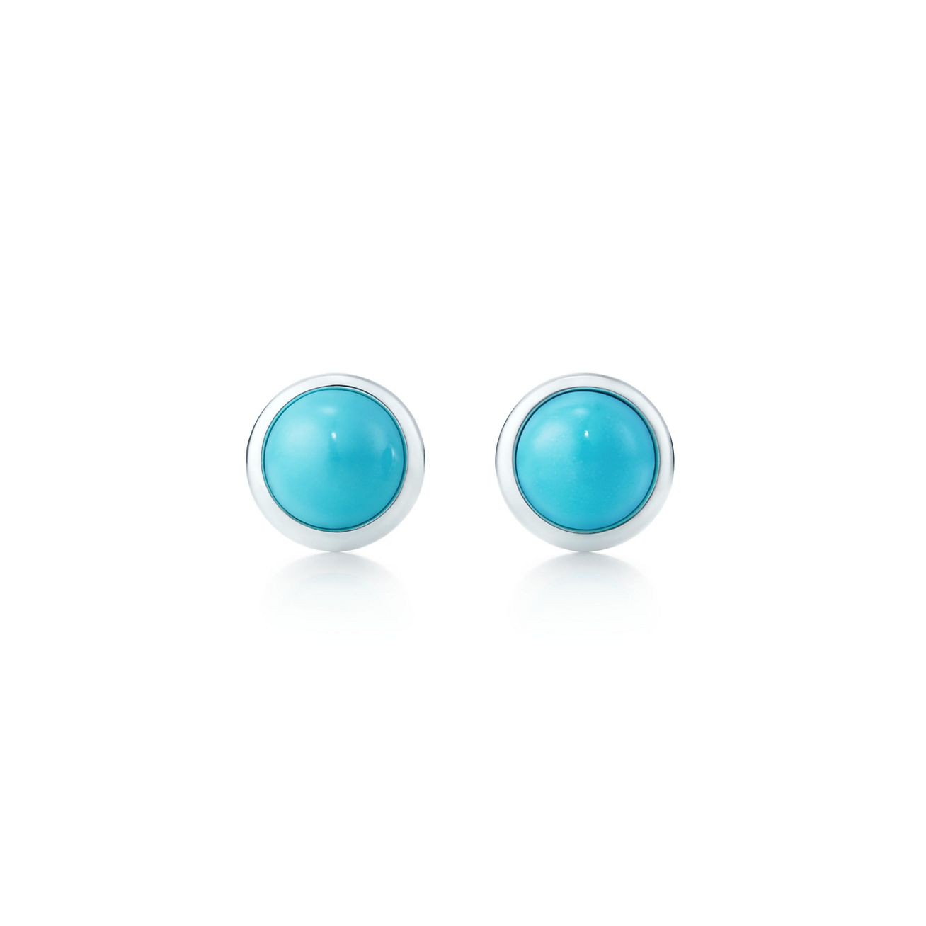 turquoise stud earrings tiffany