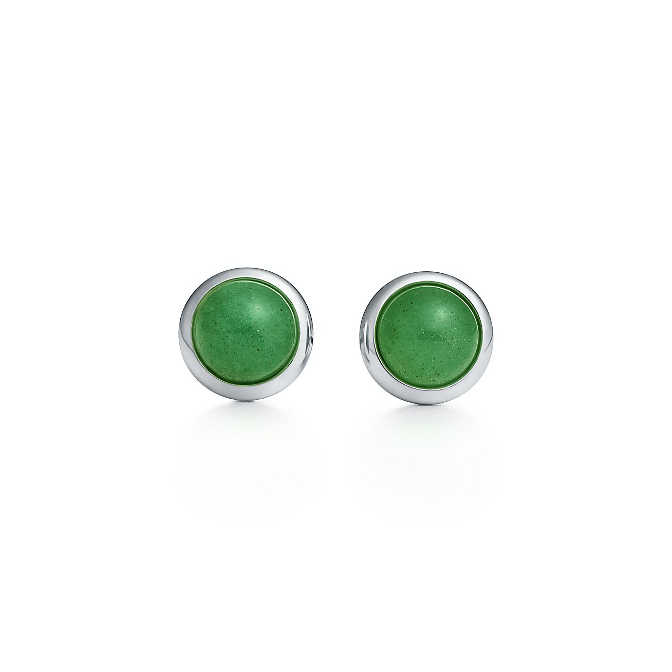 emerald stud earrings tiffany